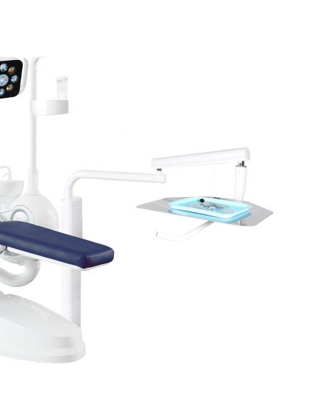 Bandeja Auxiliar con Brazo Flexible para Unidad Dental Bader
