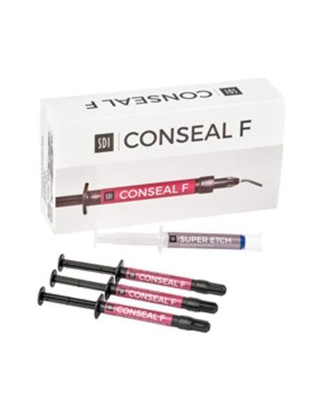 Conseal F Kit Sellador de Fisuras 3 Jeringas 1g de SDI