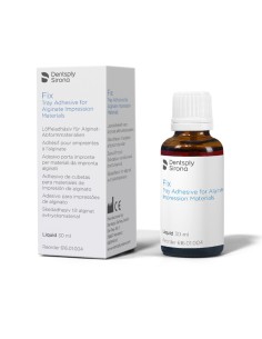 Adhesivo de Cubeta Impresiones Alginato Fix Tray Líquido Bote 30ml Dentsply