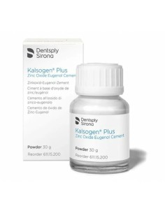 Kalsogen Plus Cemento de Óxido de Zinc Eugenol Polvo Frasco 30gr Dentsply