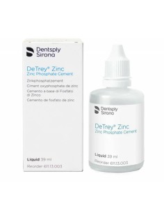 De Trey Zinc Cemento de Fosfato de Zinc Líquido Frasco 39ml Dentsply