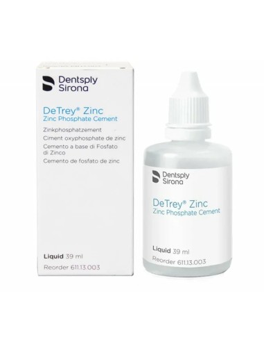 De Trey Zinc Cemento de Fosfato de Zinc Líquido Frasco 39ml Dentsply