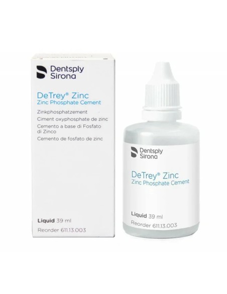 De Trey Zinc Cemento de Fosfato de Zinc Líquido Frasco 39ml Dentsply