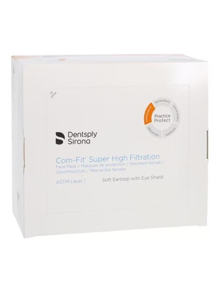 Com-Fit Super High Filtration con Pantalla, ASTM Nivel 1, Caja 25 uds Dentsply