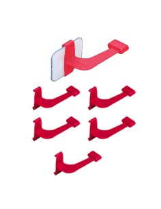 XCP Bite Wings Bloque de Mordida Soporte Sensor Digital, Horizontal, 6 unidades Dentsply