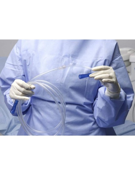 Aspirador Quirúrgico Estéril sin Cánula ASP30/F Tubo 2,5m 10 uds Omnia