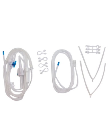 Set de Irrigación Mecánica 1/2Y con Grifo DEF171 Estériles 10uds Omnia