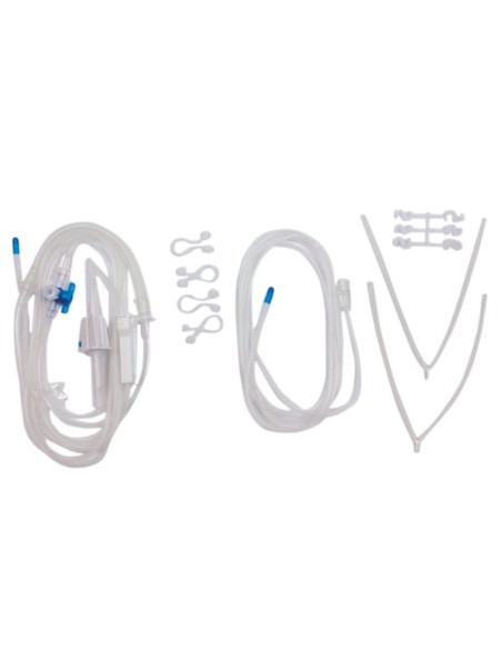 Set de Irrigación Mecánica 1/2Y con Grifo DEF171 Estériles 10uds Omnia