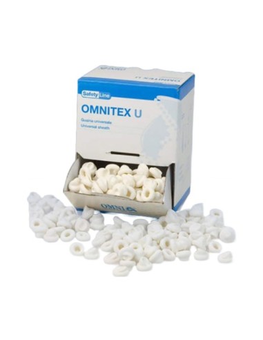 Funda Protectora Universal Omnitex U Látex, Instrumental Rotatorio, 500 uds Omnia