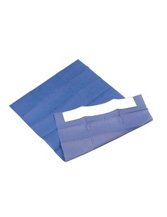 Talla Quirúrgica con Adhesivo 100x1500cm Estéril Azul  25 uds Omnia