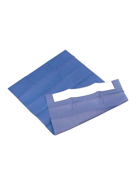 Talla Quirúrgica con Adhesivo 100x1500cm Estéril Azul  25 uds Omnia