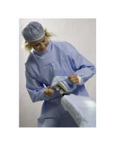 Cubrecabezal Absorbente Ø 28 cm con Elástico, Verde, 200 uds Omnia 2