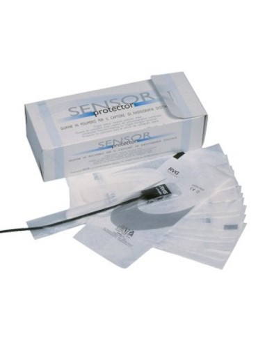 Funda para Sensor RVG 3,5x23cm con Soporte de Inserción, SensoCover Caja 500u Omnia