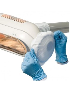 Funda Protectora Manilla RX, Castellini, Redonda Ø 17cm con Elástico, 120 uds Blanco Omnia