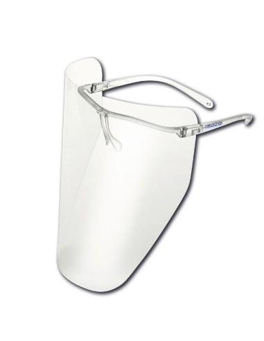 Visera de Protección Operador, Marco Transparente + 10 Viseras Intercambiables, Euronda