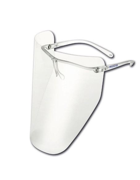 Visera de Protección Operador, Marco Transparente + 10 Viseras Intercambiables, Euronda