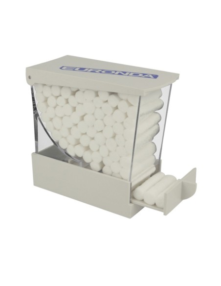 Dispensador de Algodón para 40 rollos, Blanco, 1 unidad, Euronda