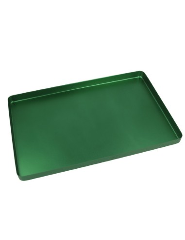 Bandeja de Aluminio Eurotray, 18x28cm, Base sin Perforar, Autoclavable 1 unidad Euronda
