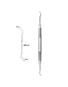 Espátula Ash 179 2,0mm - 2,5mn Obturación Mango Ergoform Carl Martin