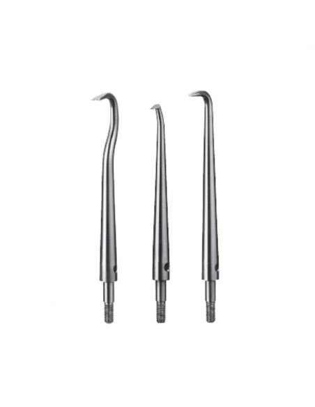 Juego de 3 Ganchos Extractores, Desmontables, para Quitacoronas Autorem 1105 Carl Martin