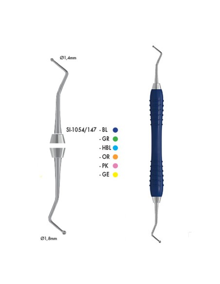 Obturador Doble Redondo Ø1.4-1.8mm Colori Silikon LS Carl Martin