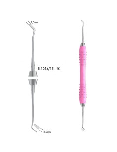 Obturador Condensador Espátula 1,5mm-2,0mm Colori Silikon LS SI-1054/15 Rosa Carl Martin