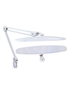 Lámpara 117 LEDs Brazo Articulado, Intensidad Regulable, Pinza de Sujeción Mestra