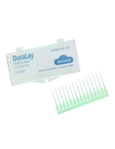 DuraLay Pins Plástico Dentados para Poste y Core 50 uds Reliance