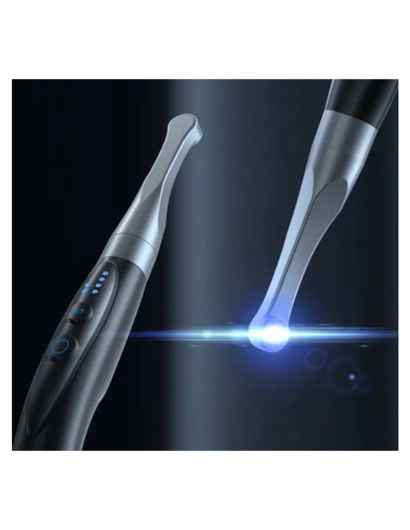 Lámpara Fotocurado LED Woodpecker O-Light II Inalámbrica 3.000 mW/cm2, Modo 5, 10, 15 y 20s.