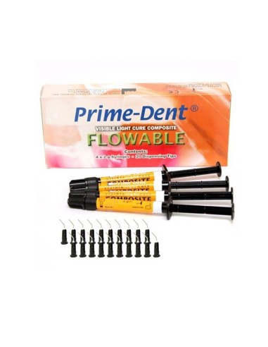 Kit Composite Estético Fluido 4 Jeringas 2g.