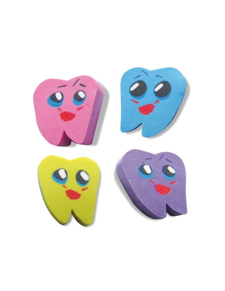 Gomas de Borrar Muelitas Colores Bolsa 200 unidades Kike Toys