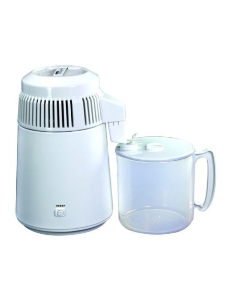 Destilador Descalcificador de Agua Eléctrico 4 Litros con Jarra PVC Mestra