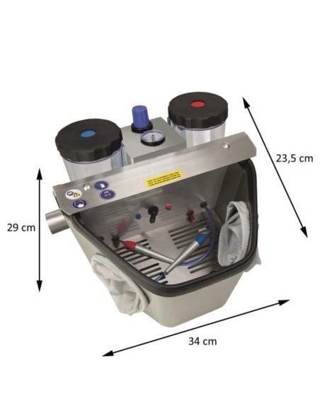 Mini Chorreadora de Arena Plutón con LED y 2 Lápices Móviles