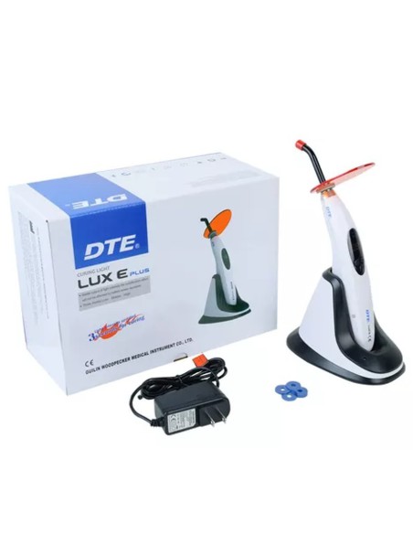 Lámpara de Fotocurado LED LUX E Plus Inalámbrica, 1.600 mW/cm², 515 nm DTE