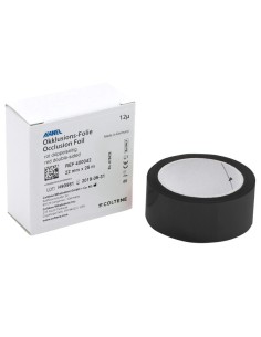 Lámina de Oclusión Hanel Plástico, 2 Lados, 22mm 12 micras Rollo 25m Roeko