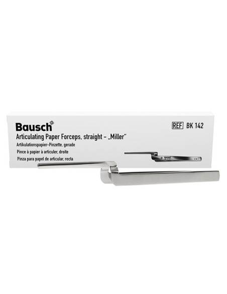 Pinza para Papel de Articular, Recta, Miller de Bausch