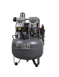 Compresor de Aire 30L 2 Cilindros para 1 Equipo Dental Bader