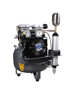 Compresor de Aire 30L 2 Cilindros para 1 Equipo Dental Bader 2