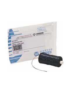 Miradent Mirafloss Big Seda Dental Encerada Negra Rollo Reposición 200m Hager Werken 2