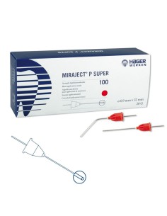 Agujas Miraject P Super 20G para Duraphat 0,9x32mm Caja 100uds Hager & Werken