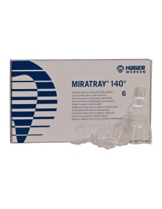 Cubetas Transparentes Superior Miratray 140º Impresión Dental 6 uds Hager Werken