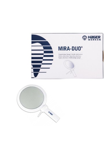 Espejo Mira Dúo de Mano, Doble Cara, Ø13cm 1 unidad Hager Werken