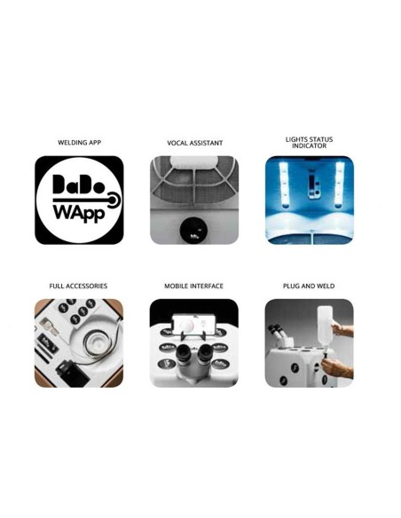 Máquina de Soldar por Láser DaDo Welder 2.0 con Entrada Gas Argón Elettrolaser