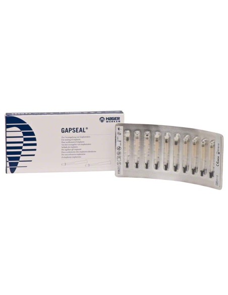 Gapseal Sellador para Implantes Kit Reposición 10 Tips 0,06ml Hager Werken