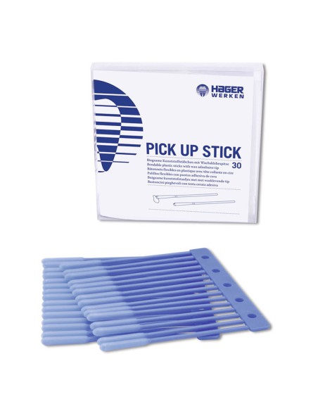 Palillos Aplicadores Pick Up Wax Stick 30 unidades Hager Werken
