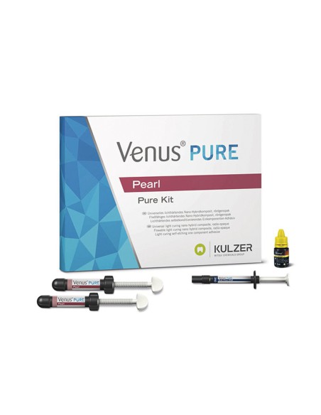 Venus Pearl Pure Composite Estético Kit 3 Jeringas + iBond Kulzer
