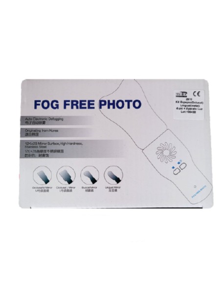 Kit Dispositvo Luz LED y 4 Espejos para Fotografía Maxilofacial y Bucal Masters