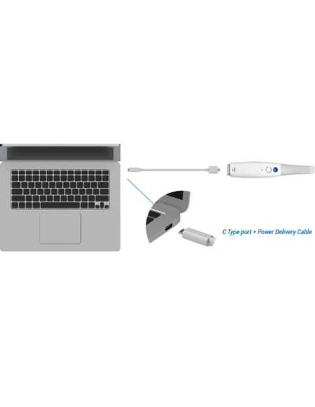 Medit i700 Escáner Intraoral Alta Resolución 180º