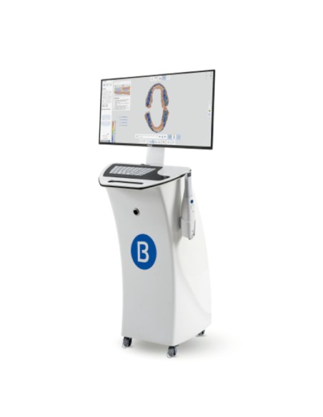 Medit i700 con Estación de Escaneo IOS Cart Touch, Pantalla Táctil, Teclado y Ordenador