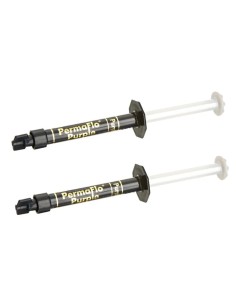 PermaFlo Purple Kit Composite Fluido, Flúor, 2 Jeringas 1,2 ml Ultradent 2